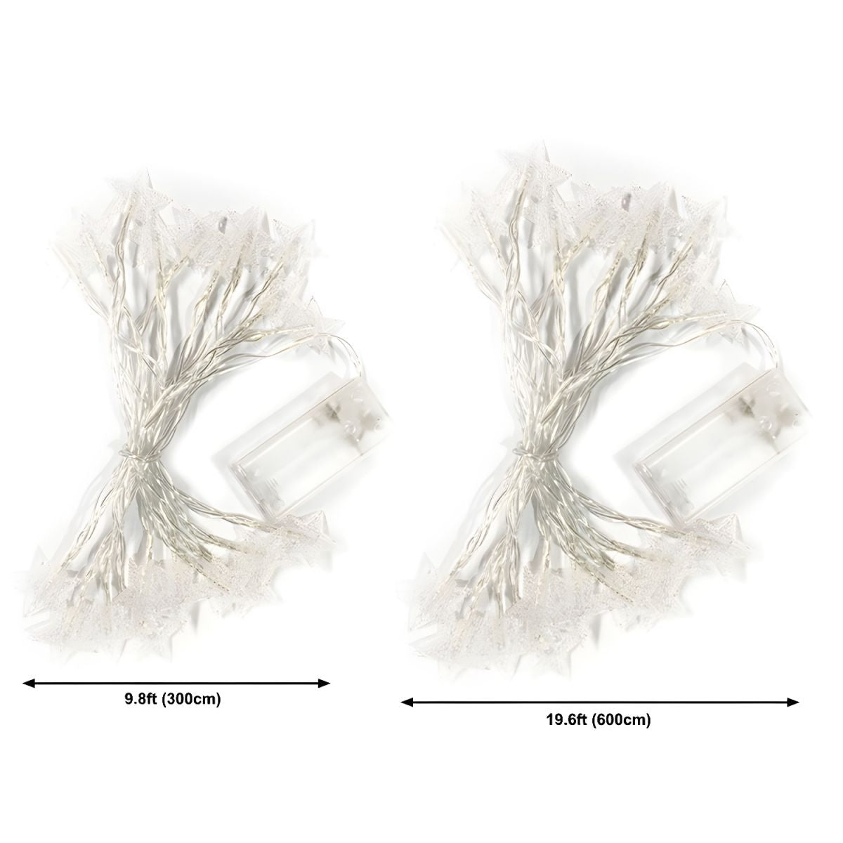 Modern Artistic LED String Lights Plastic Starry Decorative Lamp for Exterior Spaces