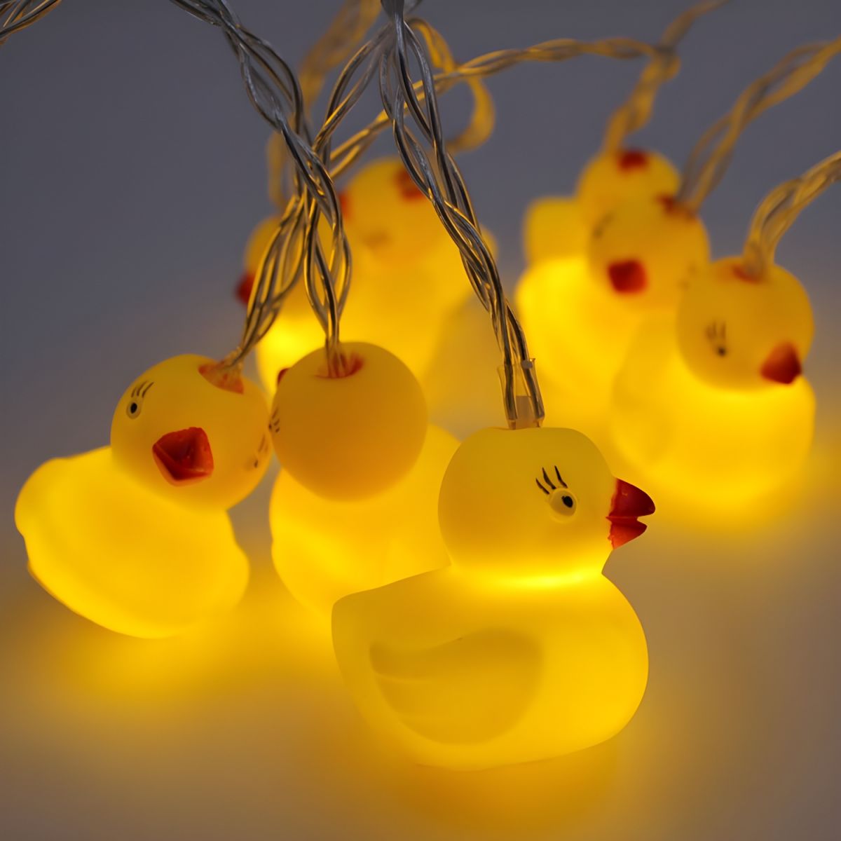 Animal LED String Lamp Cartoon Plastic Indoor Birthday Party Festive Light