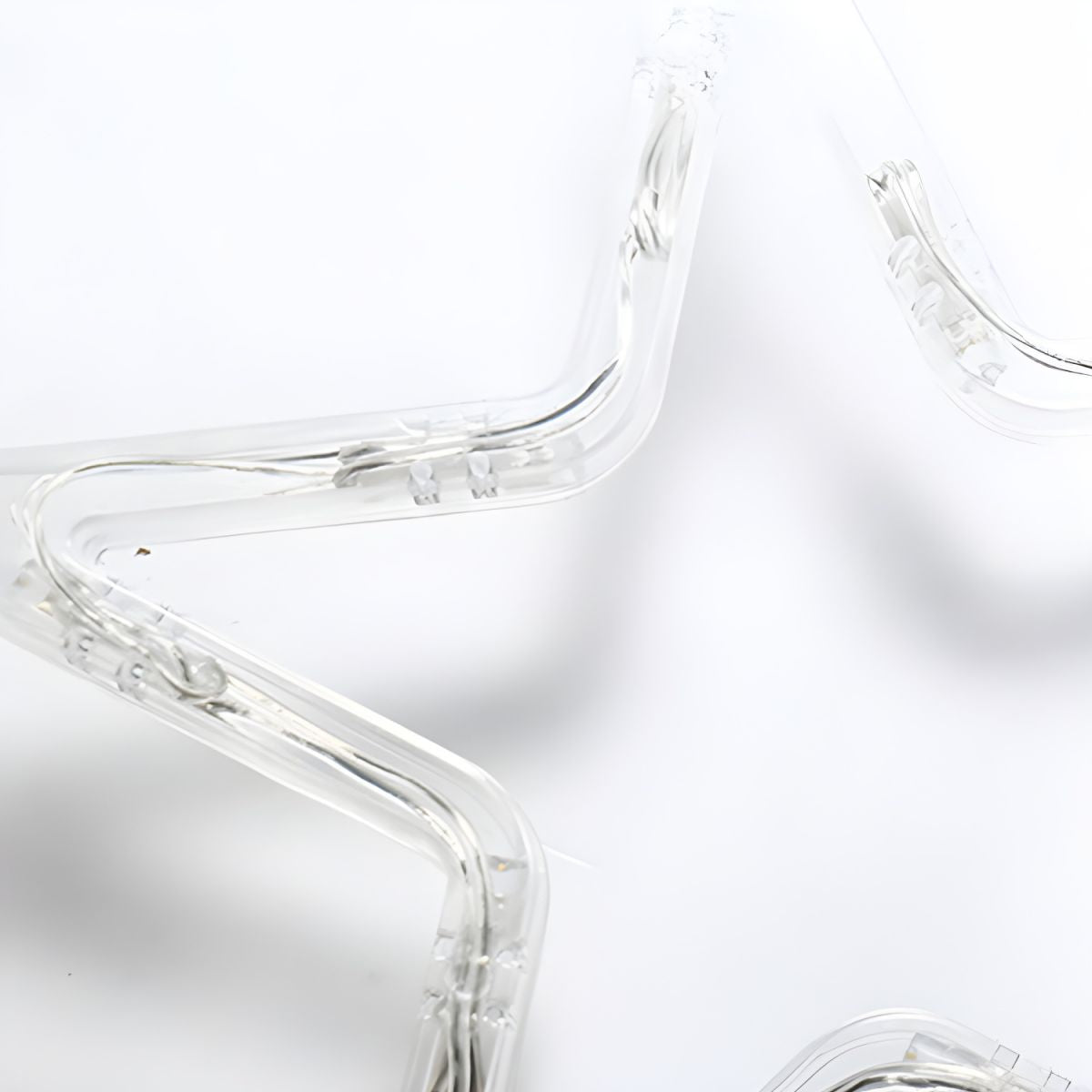 Christmas LED String Lights in Modern Creative Style White Plastic Decorative Lamp with Sucker