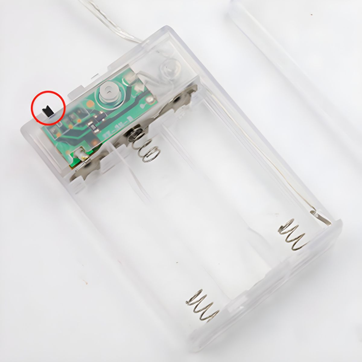 Plastic Pinecone String Light Set Nordic LED Battery Operated Festive Light for Bedroom