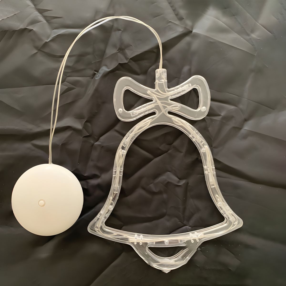 Christmas LED String Lights in Modern Creative Style White Plastic Decorative Lamp with Sucker