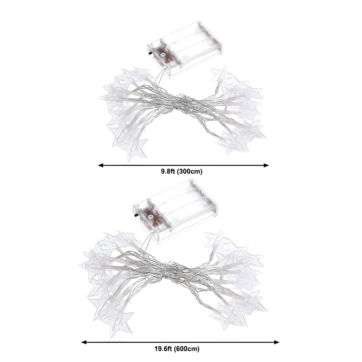 Modern Creative LED String Lights Copper Line Decorative Lamp with Plastic Shade