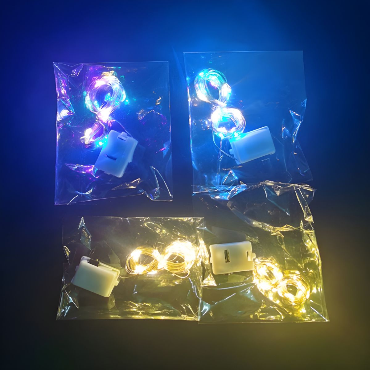 Copper Wire Starry String Light Kit Decorative Indoor Battery Powered String Light