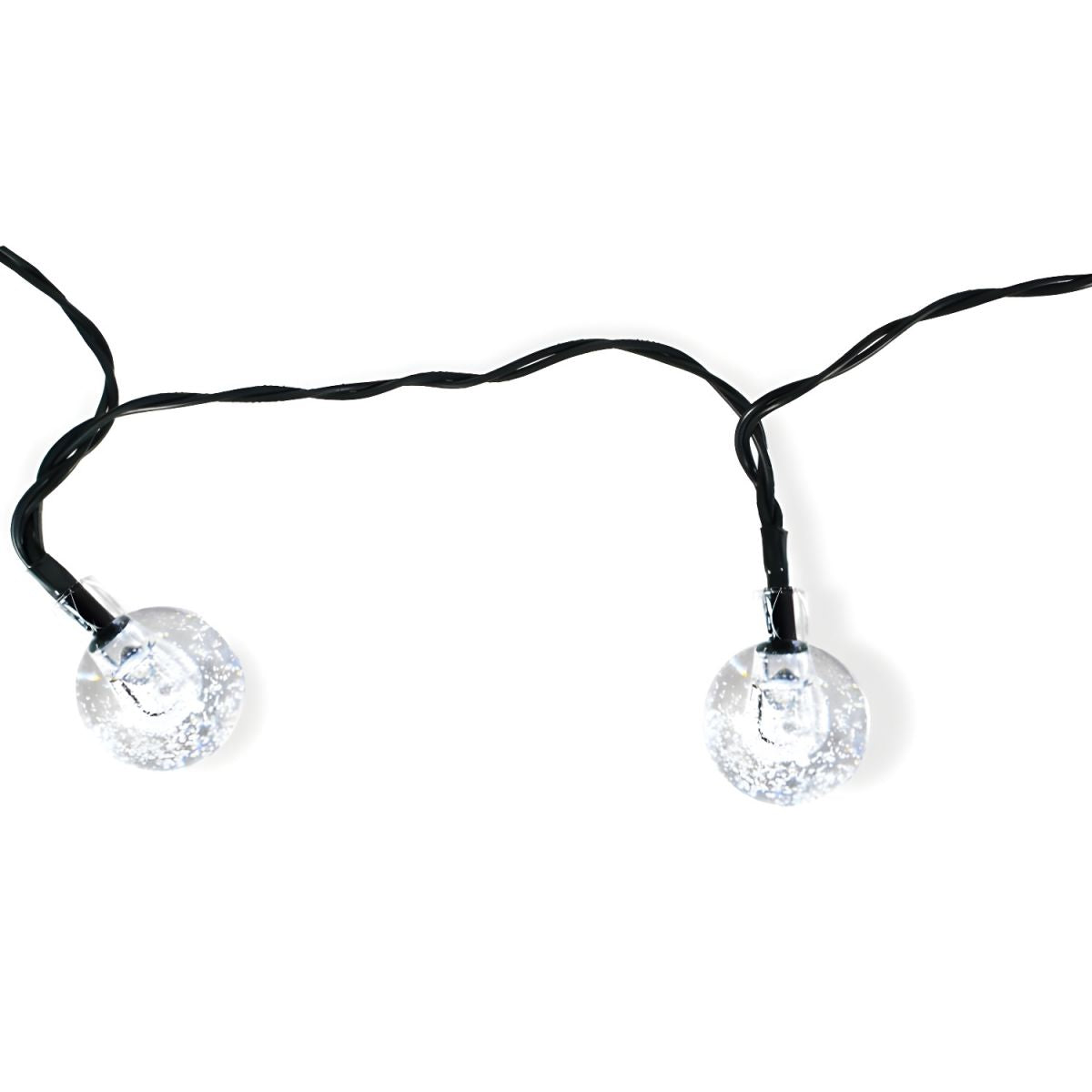 Modern Black Rope Light 50 Lights LED Global Outdoor Water Proof Light Post