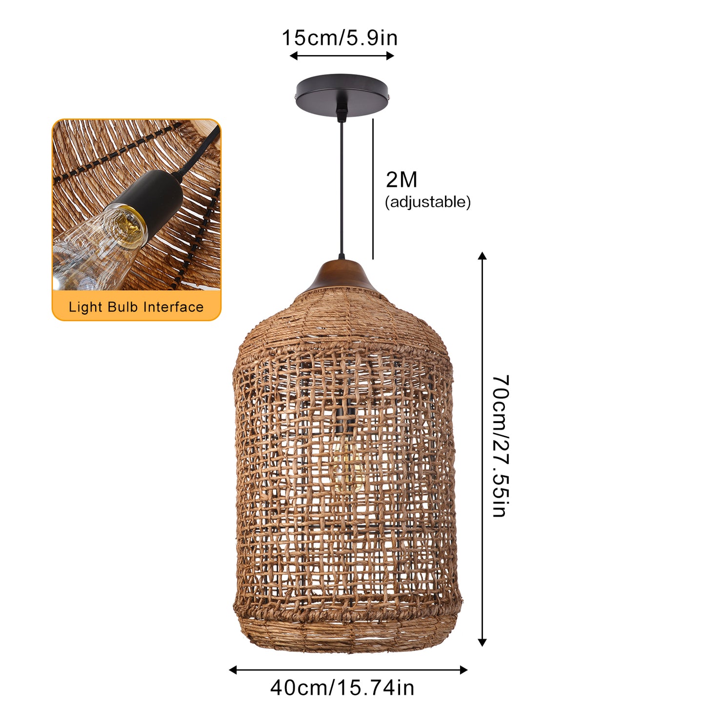 Brandy Koi Lampshades