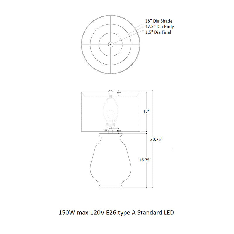 Cazalet Table Lamp