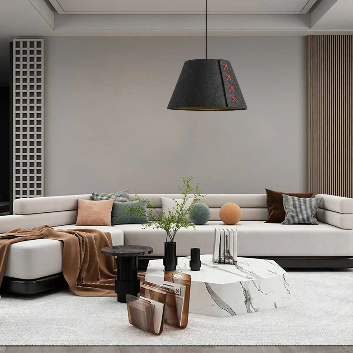 Antizer Modern Sound Absorbing Felt Pendant Light