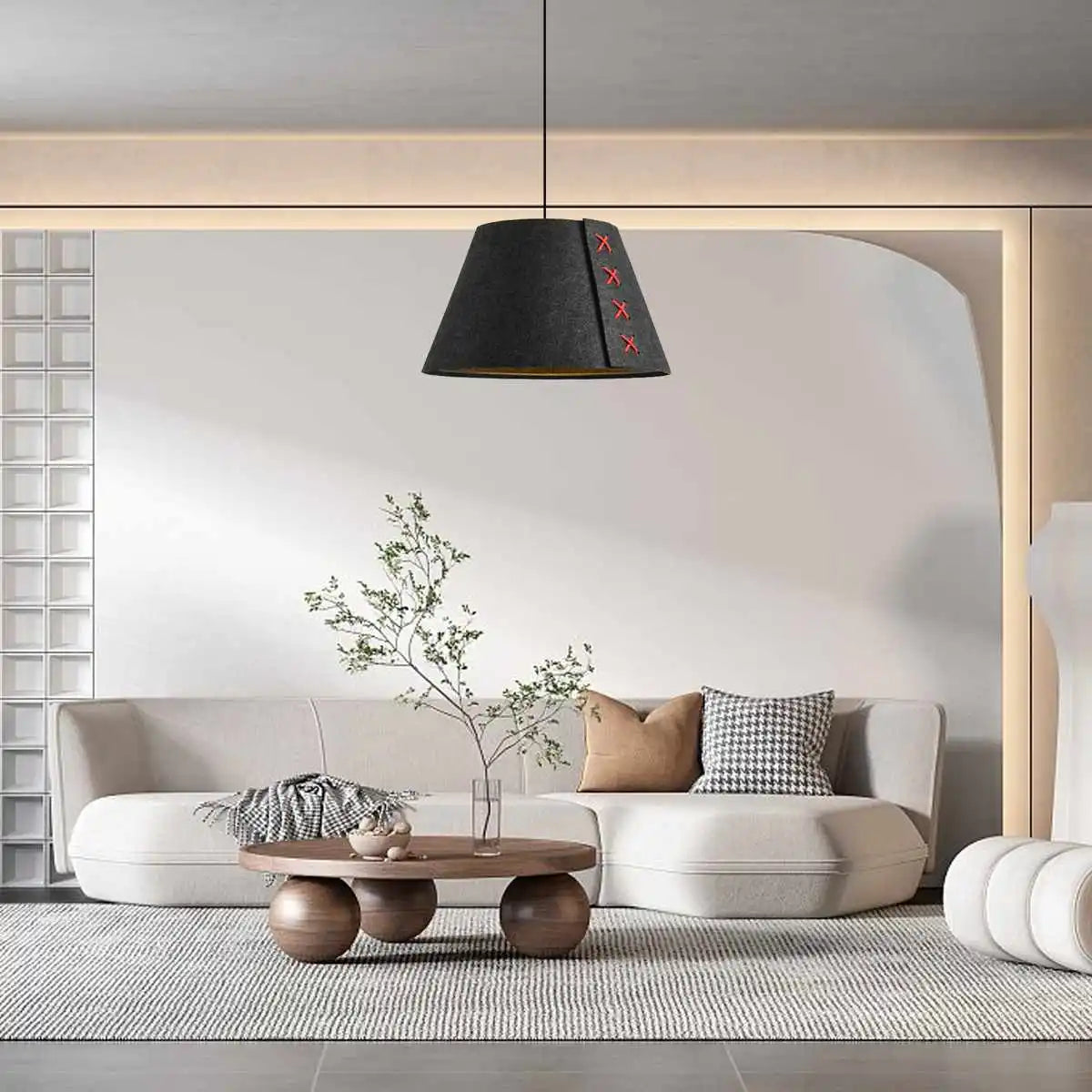 Antizer Modern Sound Absorbing Felt Pendant Light