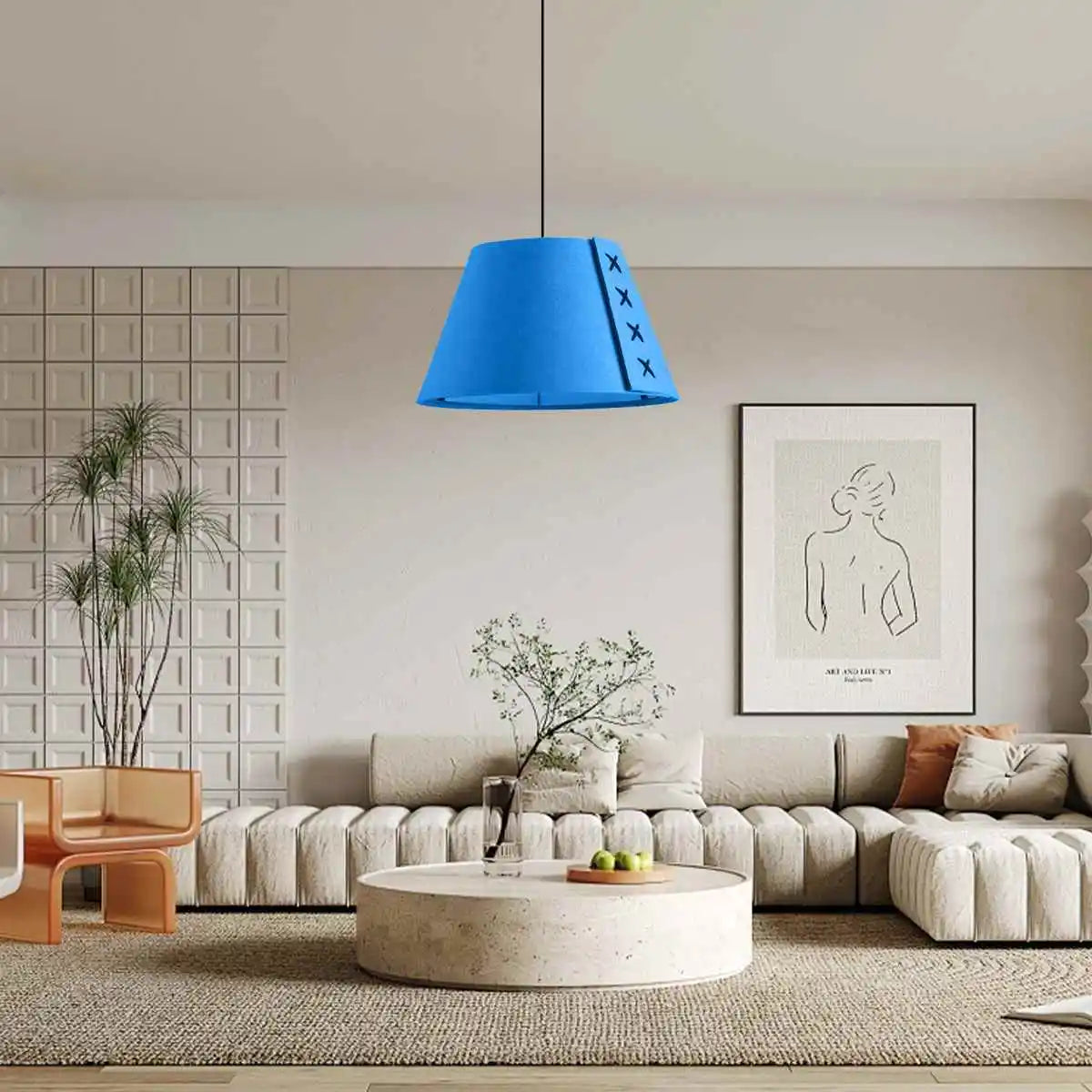 Antizer Modern Sound Absorbing Felt Pendant Light