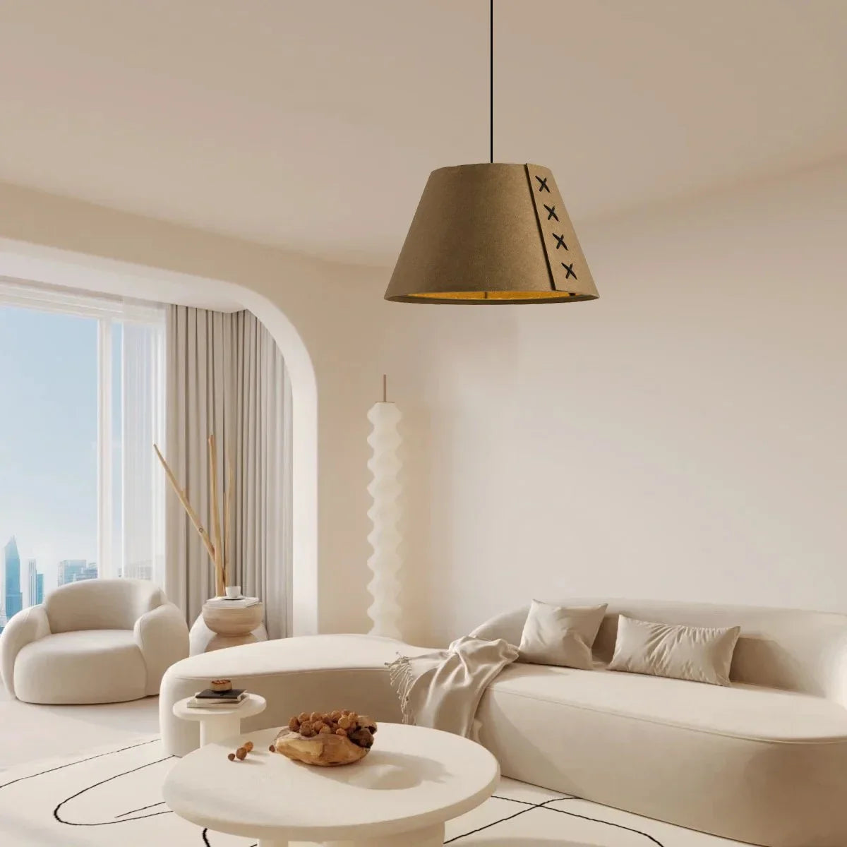 Antizer Modern Sound Absorbing Felt Pendant Light