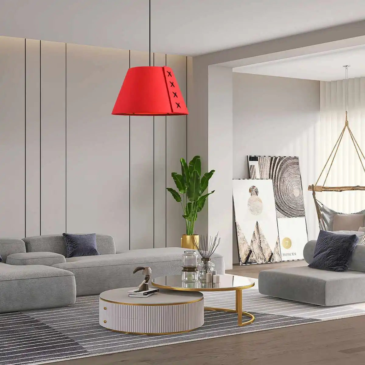 Antizer Modern Sound Absorbing Felt Pendant Light