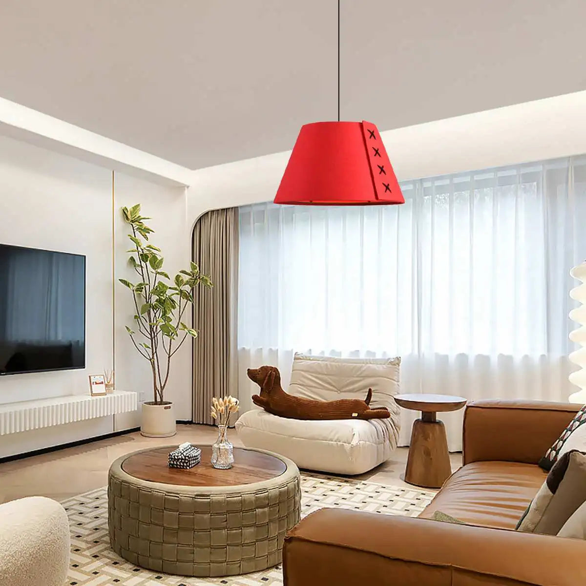 Antizer Modern Sound Absorbing Felt Pendant Light