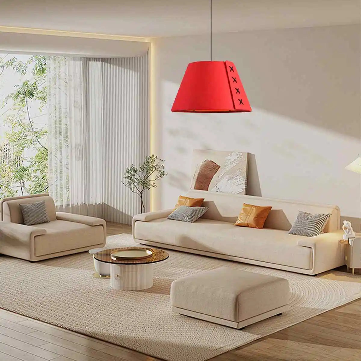 Antizer Modern Sound Absorbing Felt Pendant Light