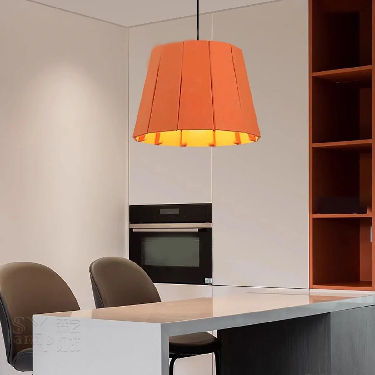 Antizer Splicing Board Circular Acoustic Pendant Light