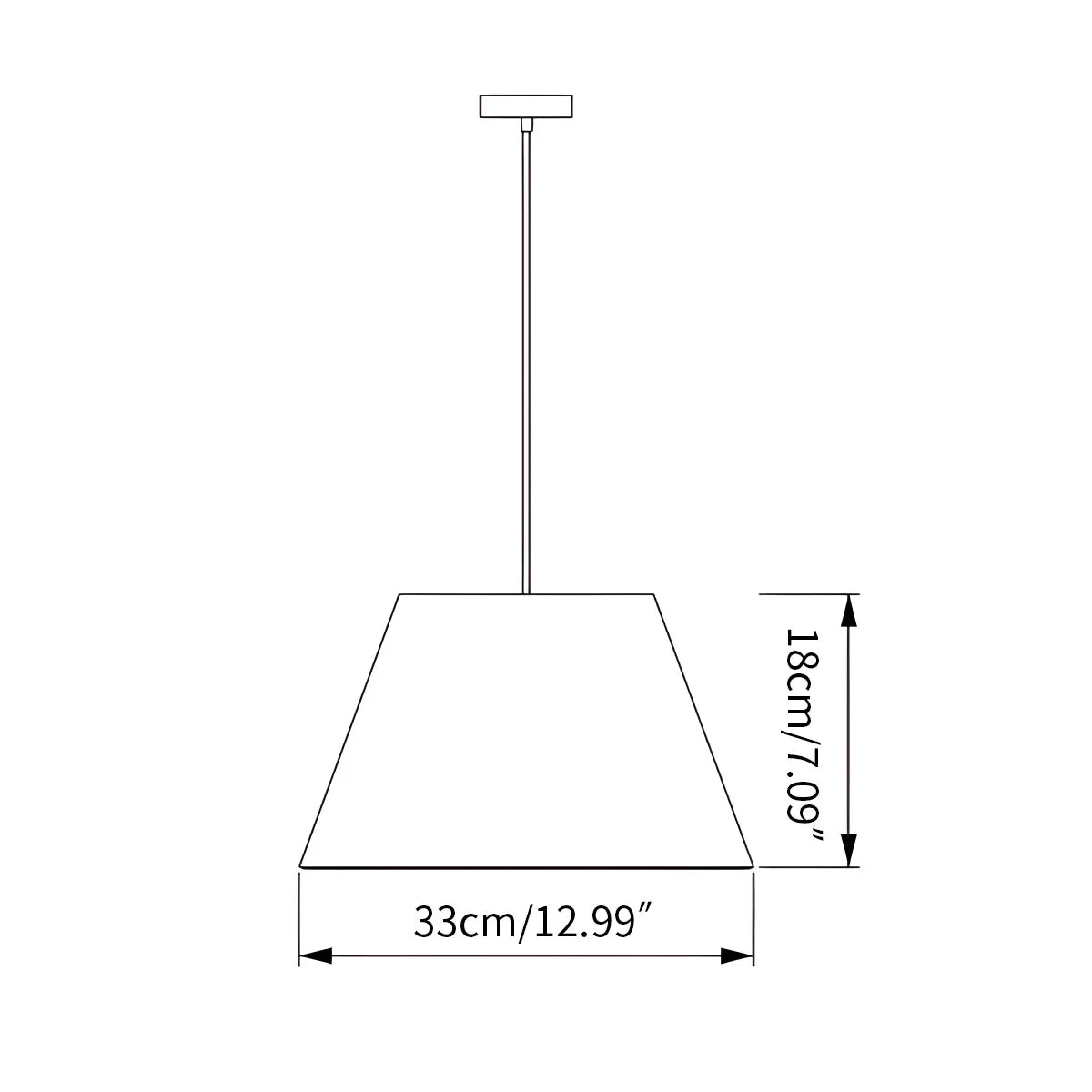Antizer Modern Sound Absorbing Felt Pendant Light