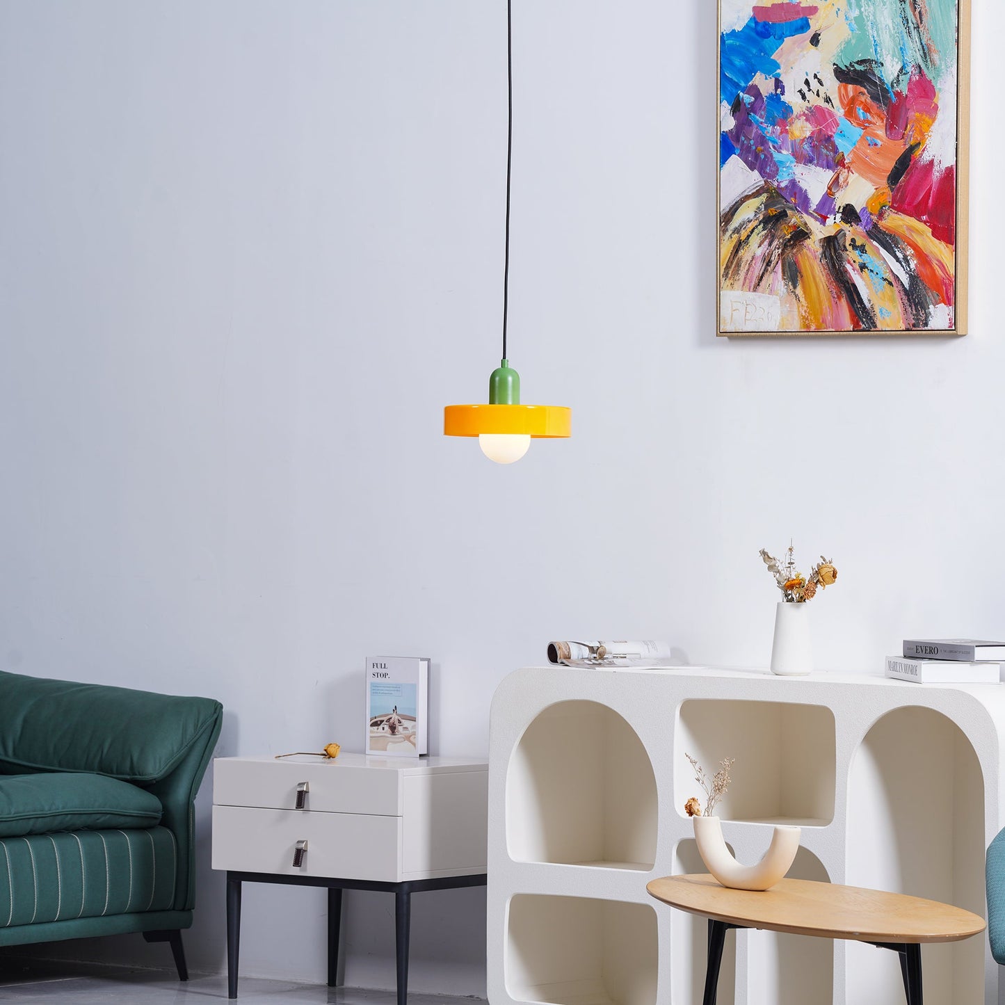 Disc Orb Pendant Lamp