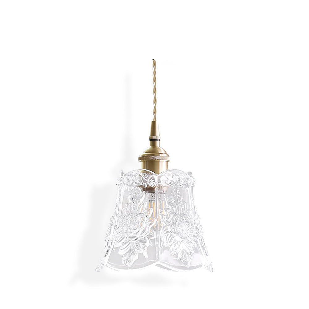 Flower Glass Pendant Lamp