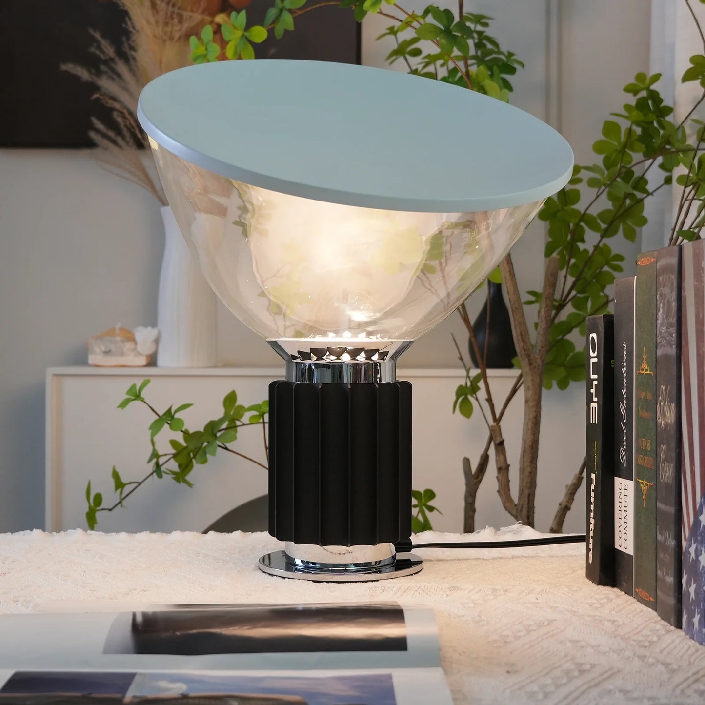 Taccia Glass Table Lamp