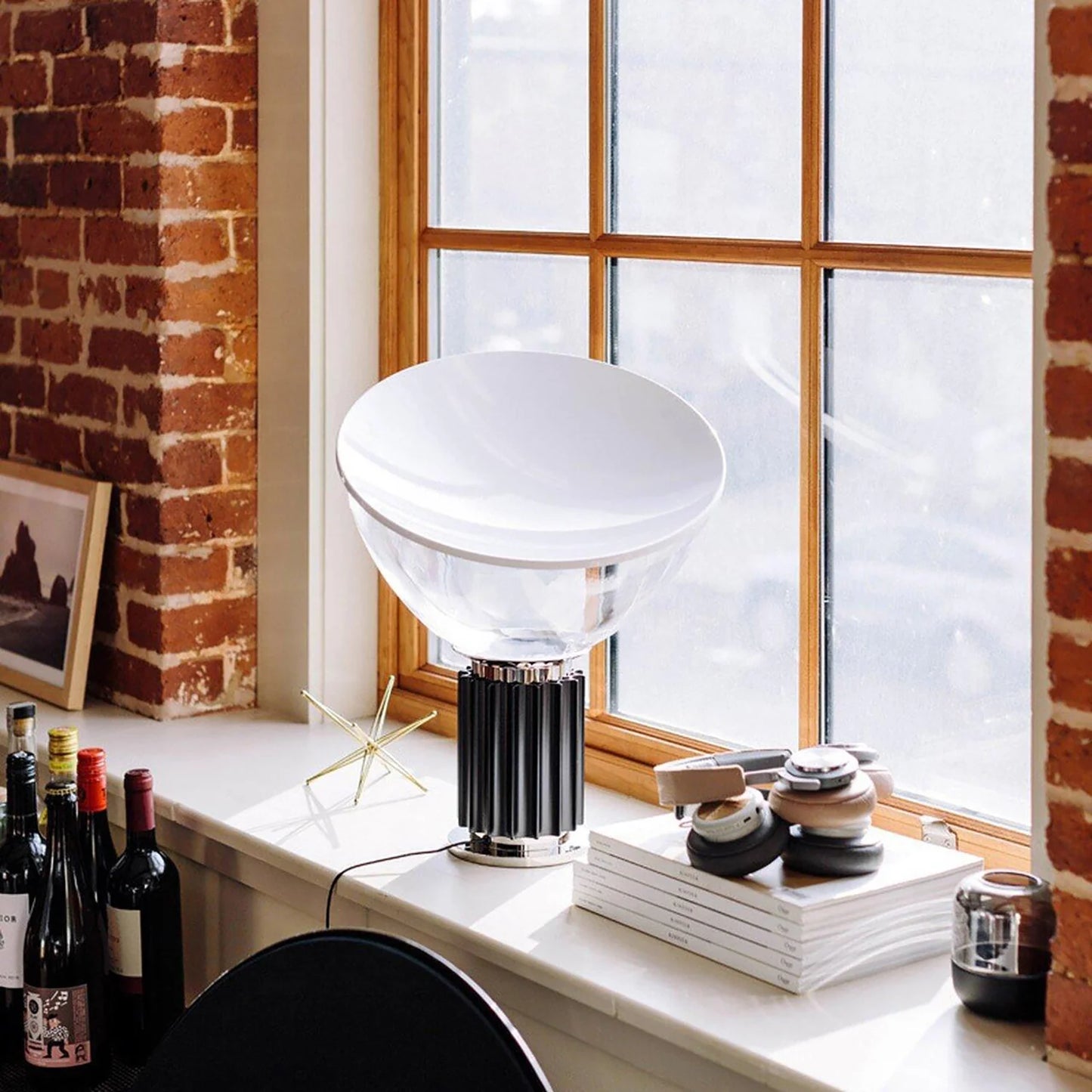 Taccia Glass Table Lamp