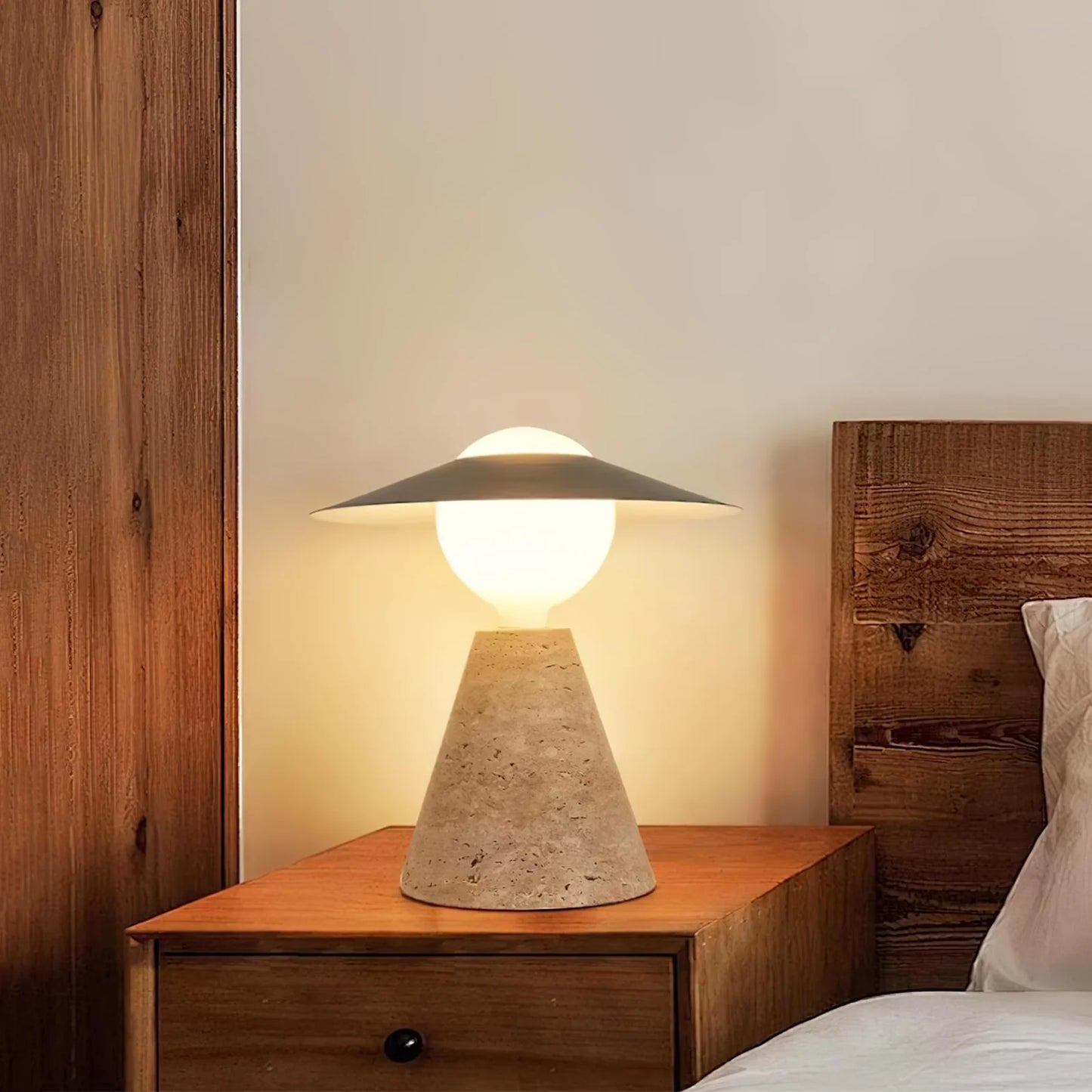 Travertine Bartley Table Lamp