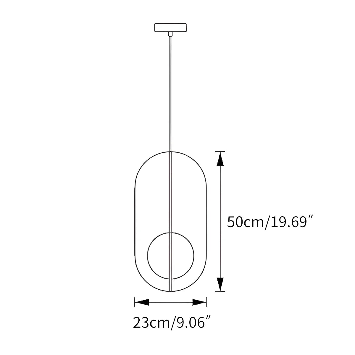 Antizer Carambola Acoustic Pendant Light for Dining Area