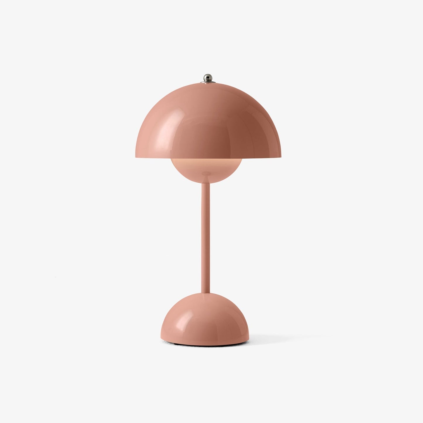 Beige Red Flowerpot VP9 Portable Table Lamp OPEN BOX