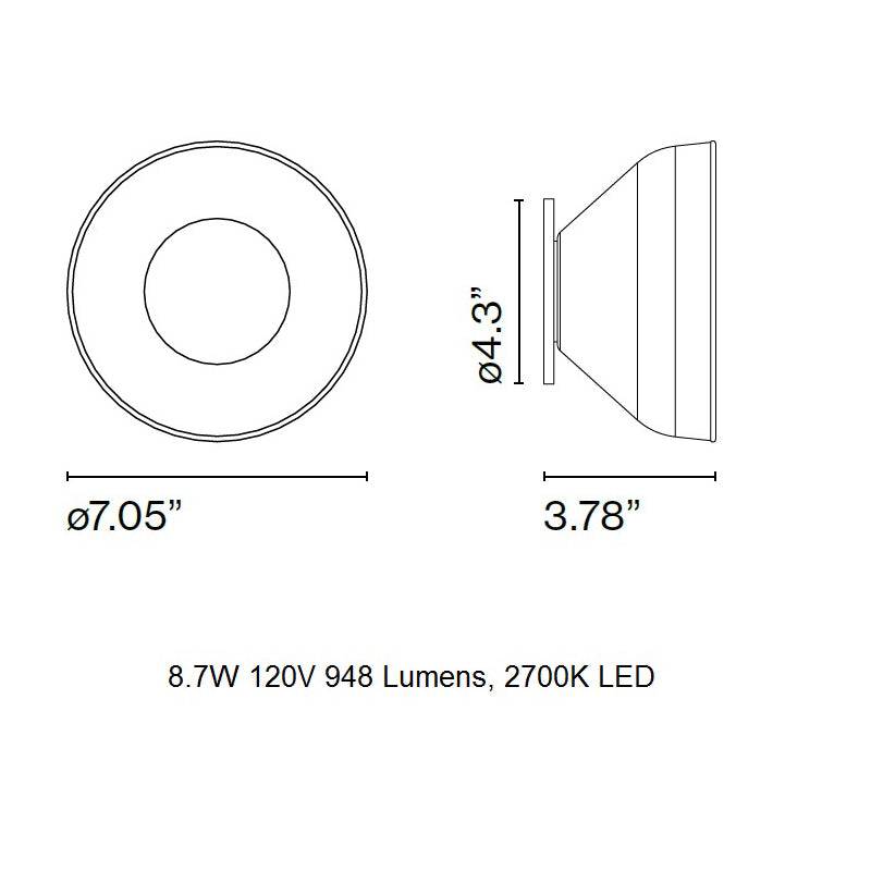 Aura - LED Wall Light