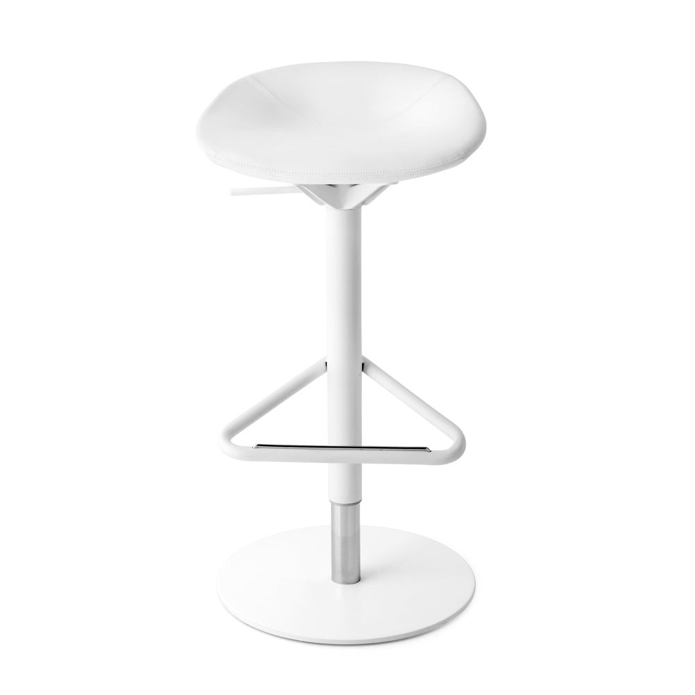 Palm Upholstered Swivel Stool