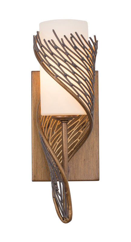Flow Swirl Torchiere Wall Light