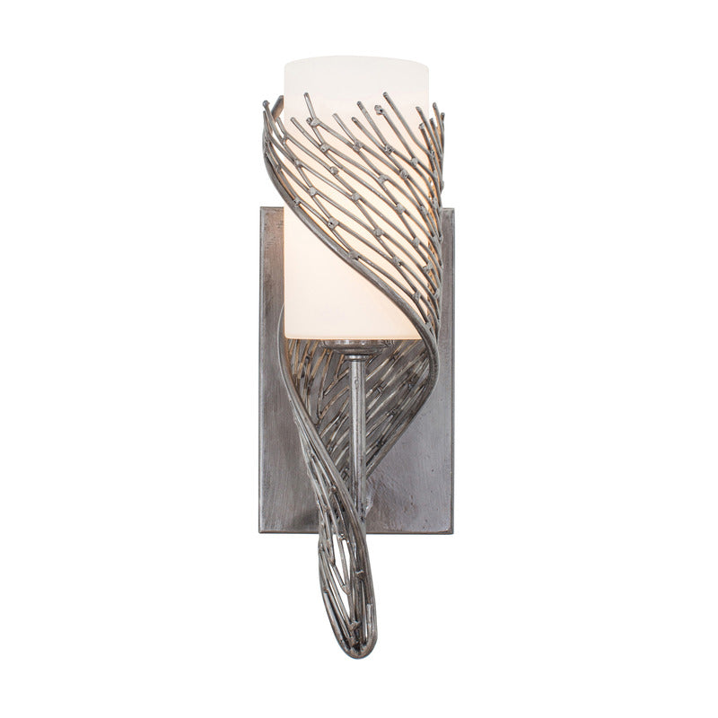 Flow Swirl Torchiere Wall Light