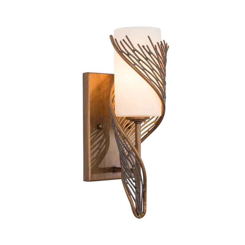 Flow Swirl Torchiere Wall Light