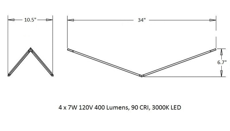 Z-Bar Bird Pendant Light