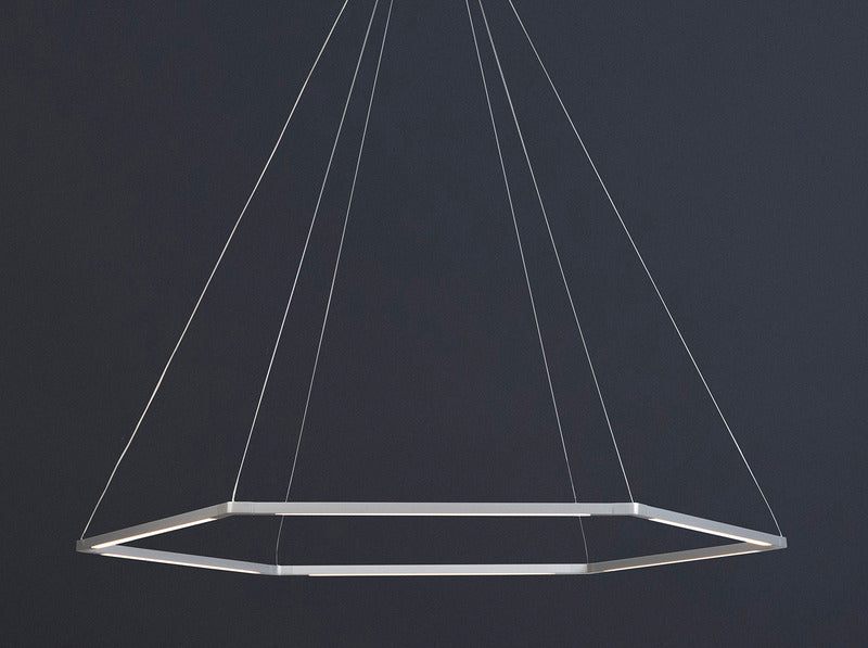 Z-Bar Honeycomb Pendant Light