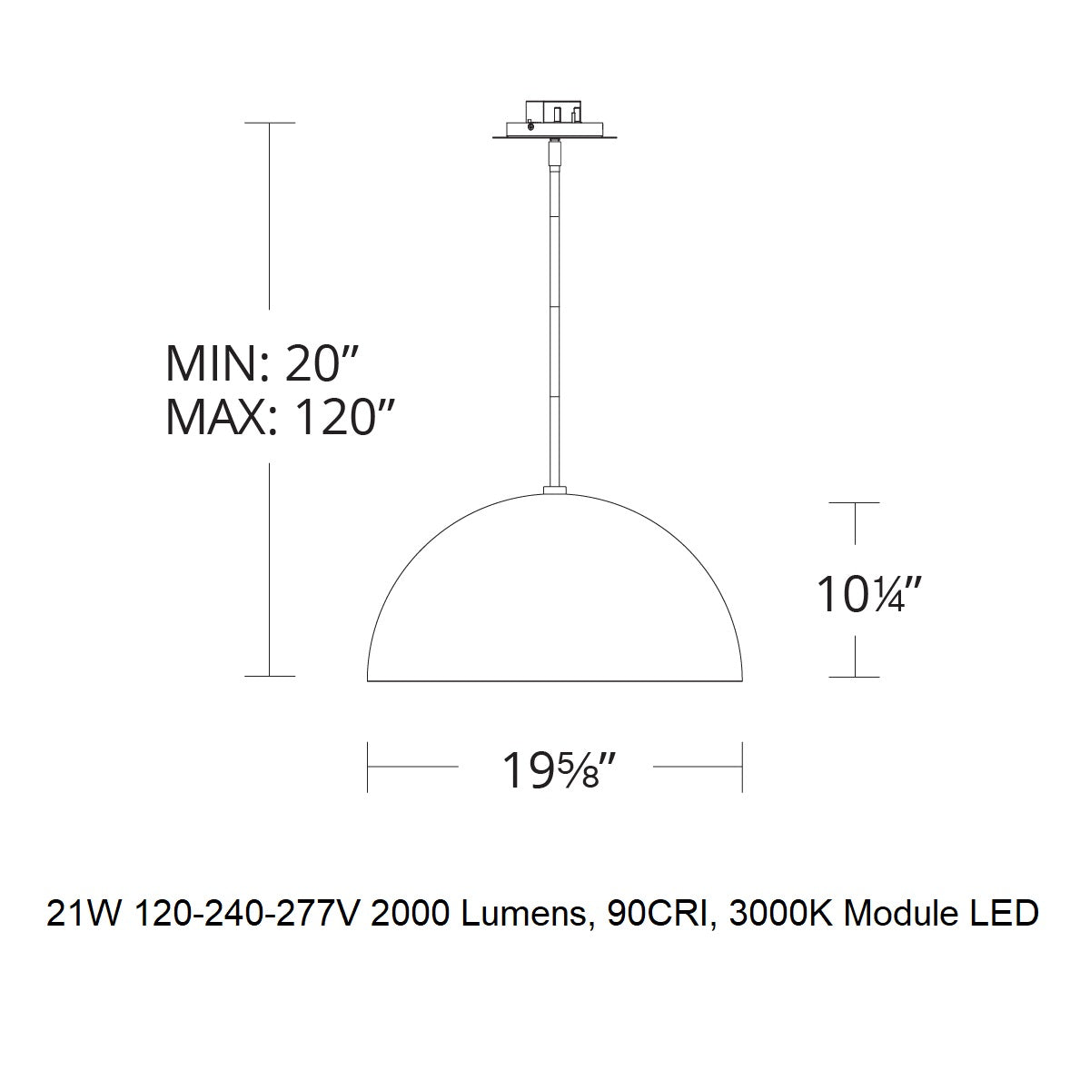 Yolo Pendant Light