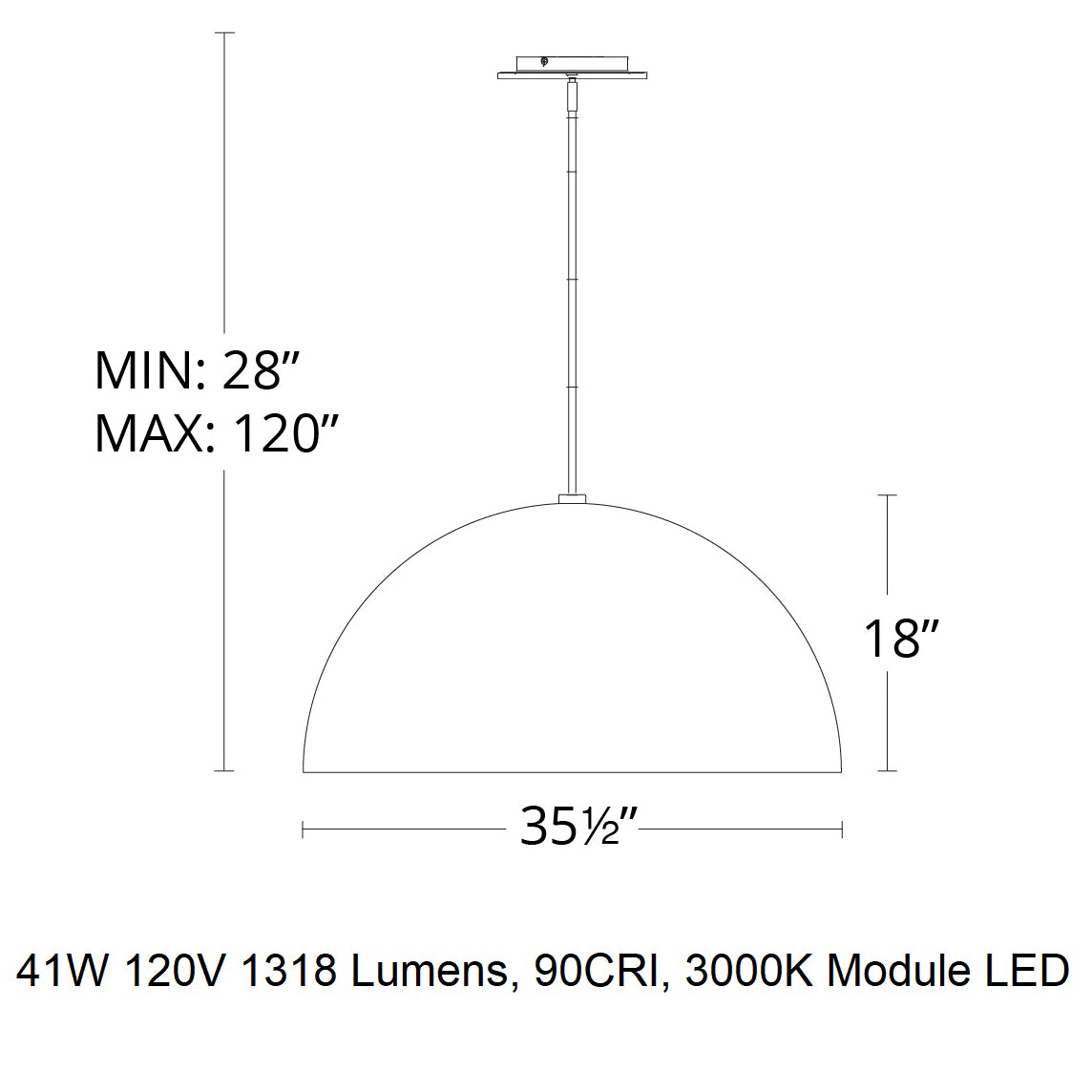Yolo Pendant Light