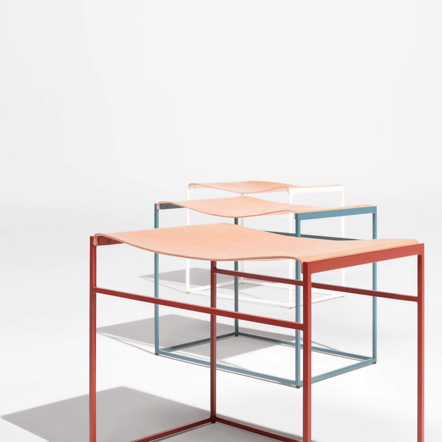 Common Leather Stool