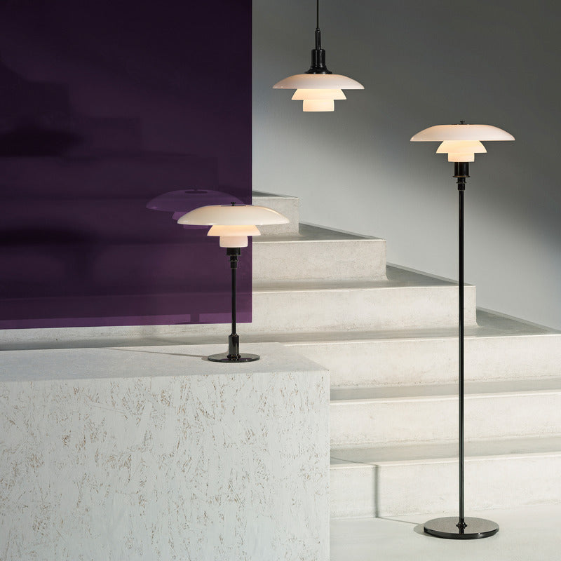 PH 3-2 Glass Shade Table Lamp