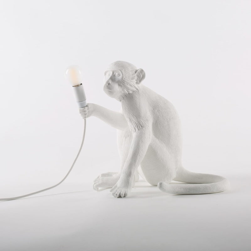 The Monkey Lamp Sitting Version
