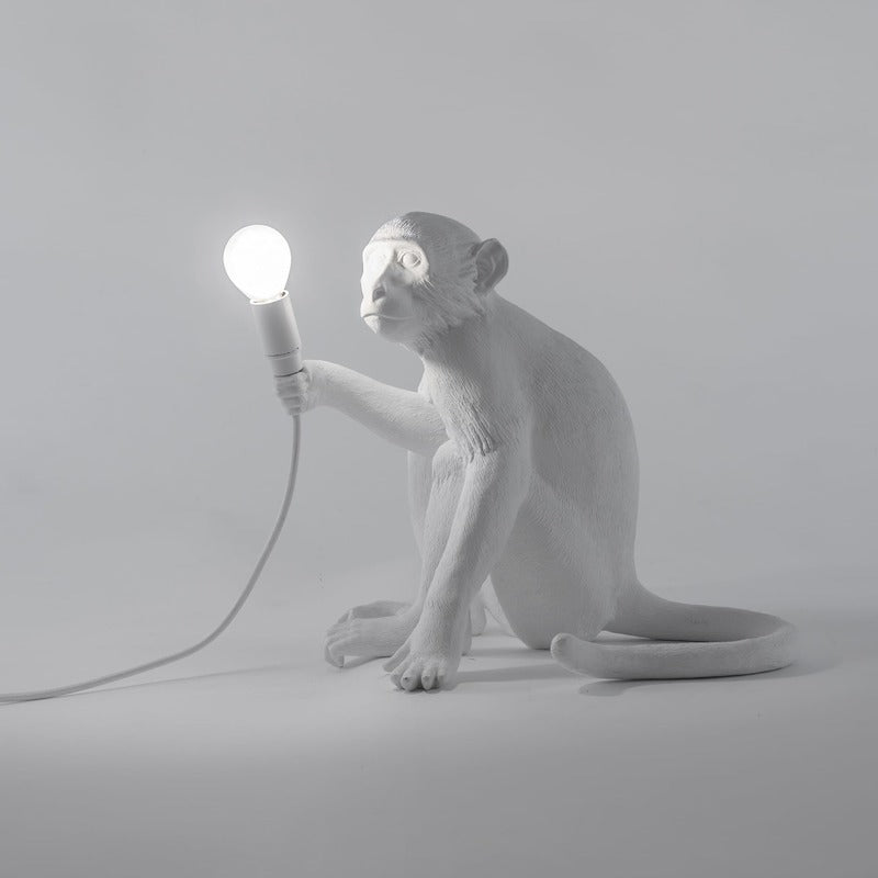 The Monkey Lamp Sitting Version