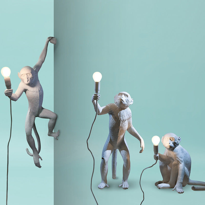 The Monkey Lamp Sitting Version