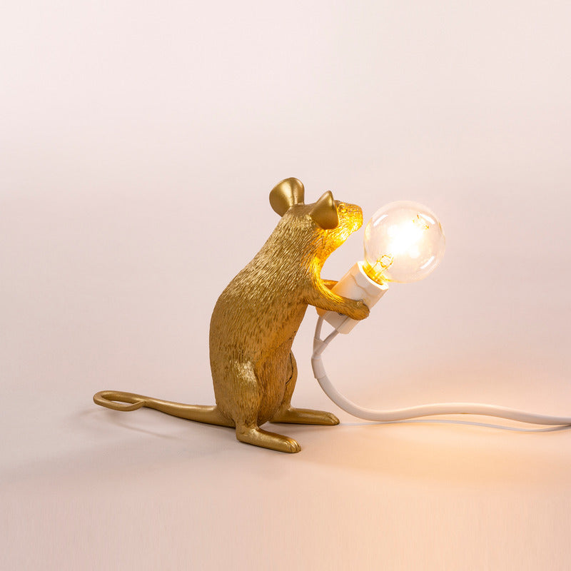 Mouse Sitting Lamp