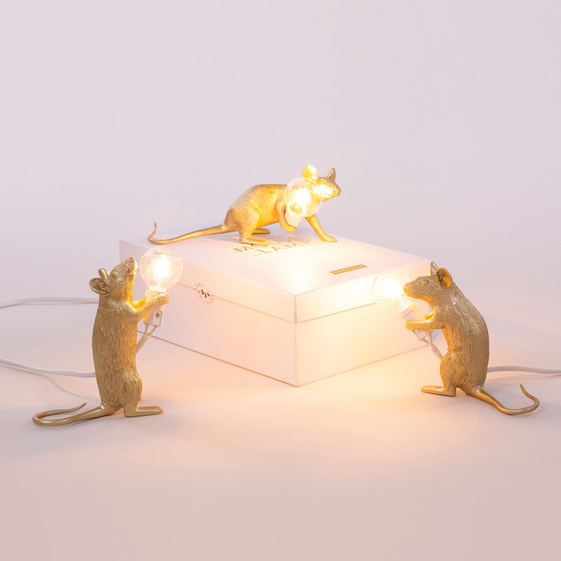 Mouse Sitting Lamp