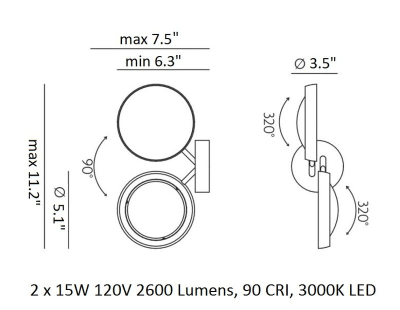 Nautilus Wall Light