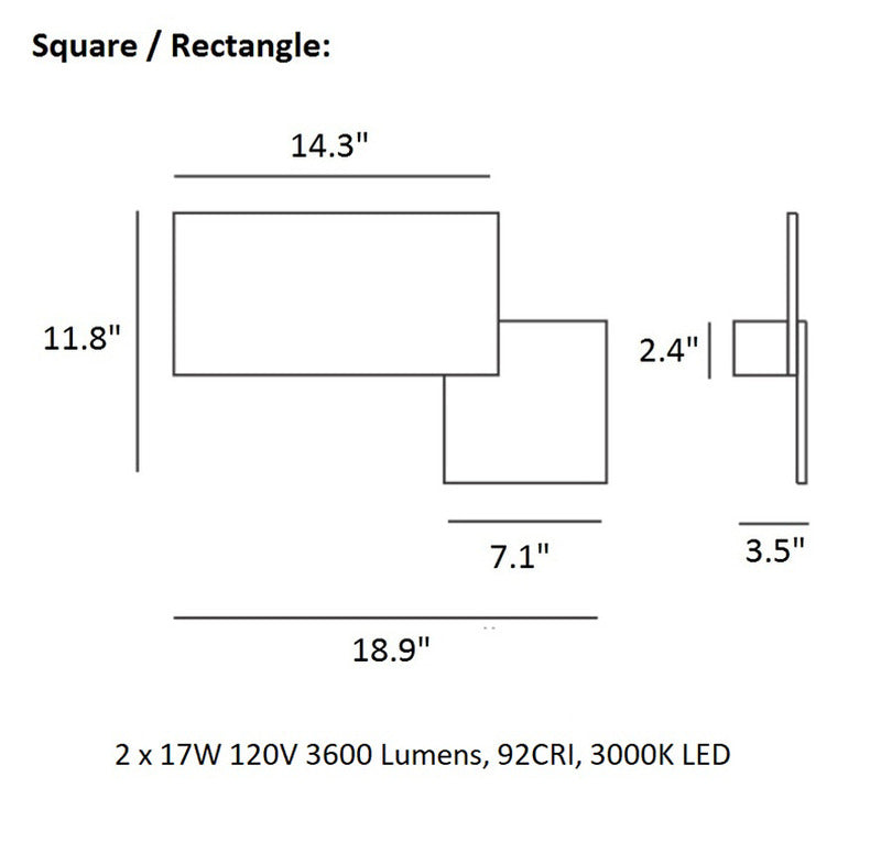 Puzzle Wall / Ceiling Light