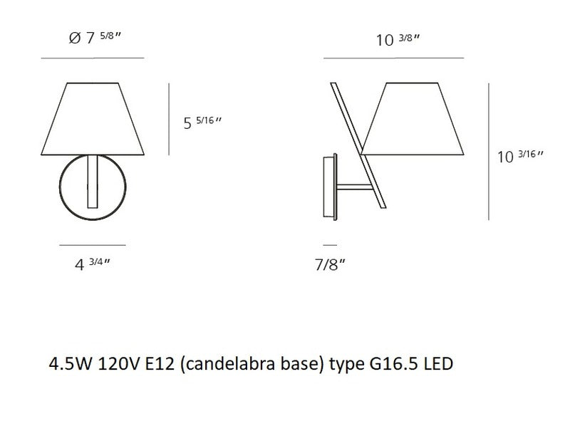 La Petite Wall Light
