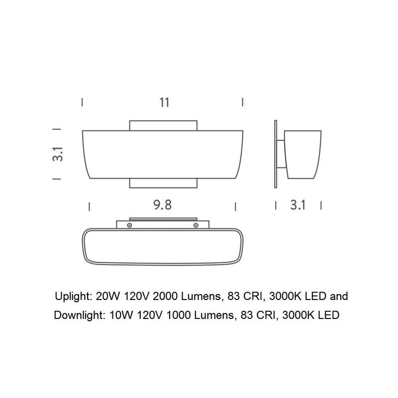 Flaca Wall Light