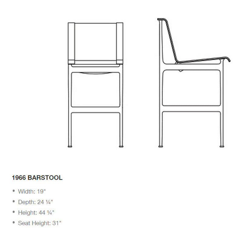 1966 Bar Height Dining Chair