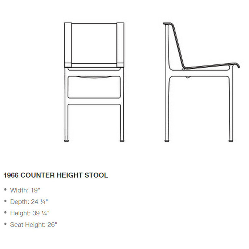 1966 Counter Height Dining Chair