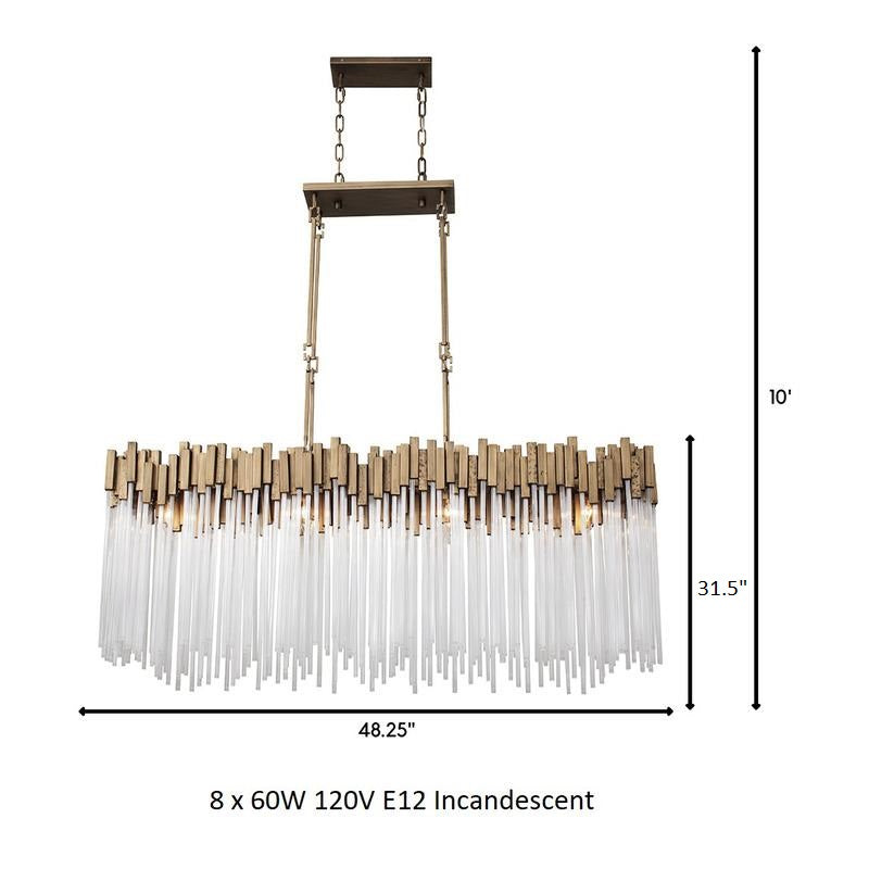 Matrix Linear Pendant Light