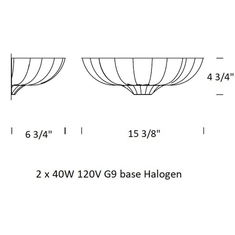 Pascale P40 Wall Light